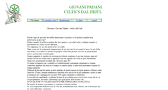 Desktop Screenshot of giovanipadani-friul.leganord.org